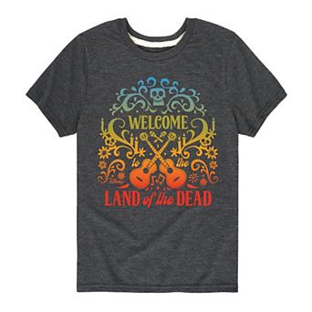 Disney / Pixar's Coco Boys 8-20 Welcome To Land Of Dead Graphic Tee
