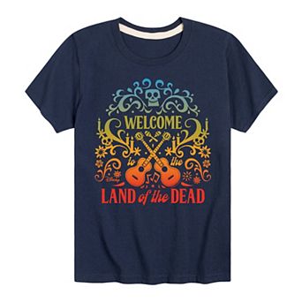 Disney / Pixar's Coco Boys 8-20 Welcome To Land Of Dead Graphic Tee