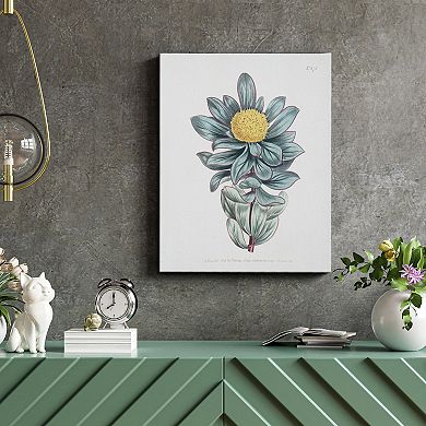 American Art Décor Leafy Green Dandelion Canvas Wall Art