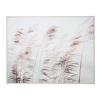 American Art Décor Native Spelt Wheat Framed Canvas Wall Art Print
