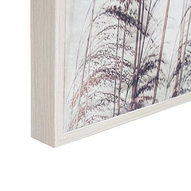American Art Décor Native Spelt Wheat Framed Canvas Wall Art Print