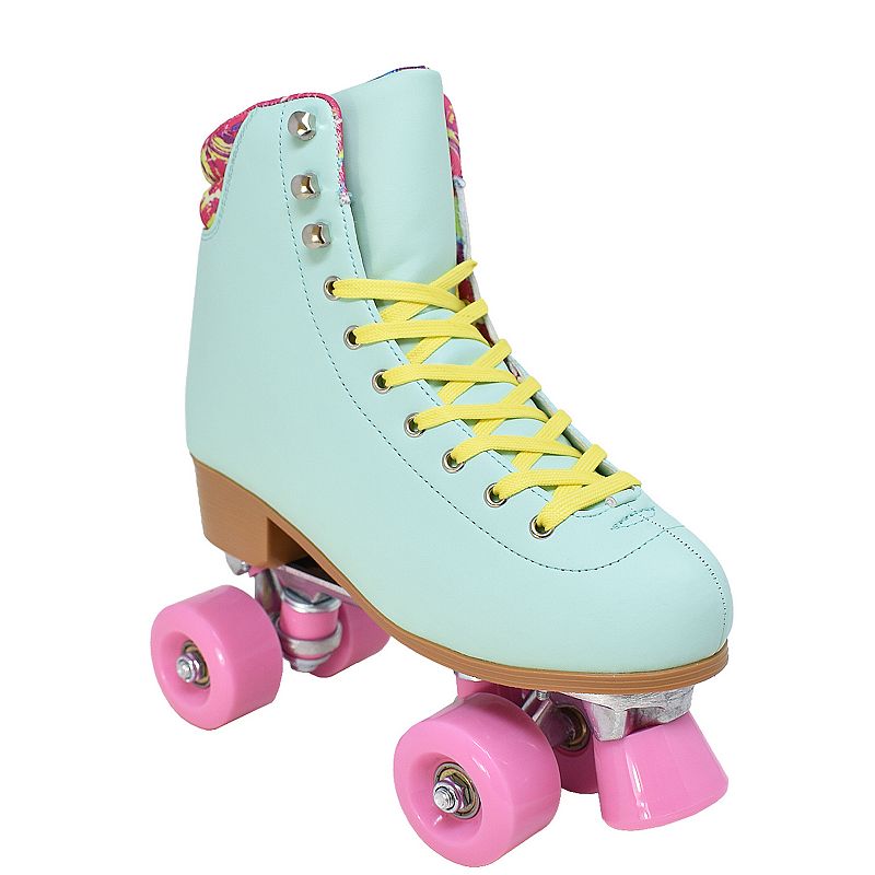 Epic Skates Princess Quad Roller Skates White/Purple Youth 1