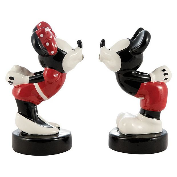 Disney's Mickey Mouse & Minnie Mouse Kissing Salt & Pepper Shaker Set