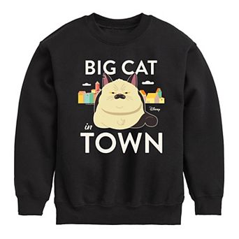 Disney's Luca Boys 8-20 Big Cat In Town Fleece Sweatshirt