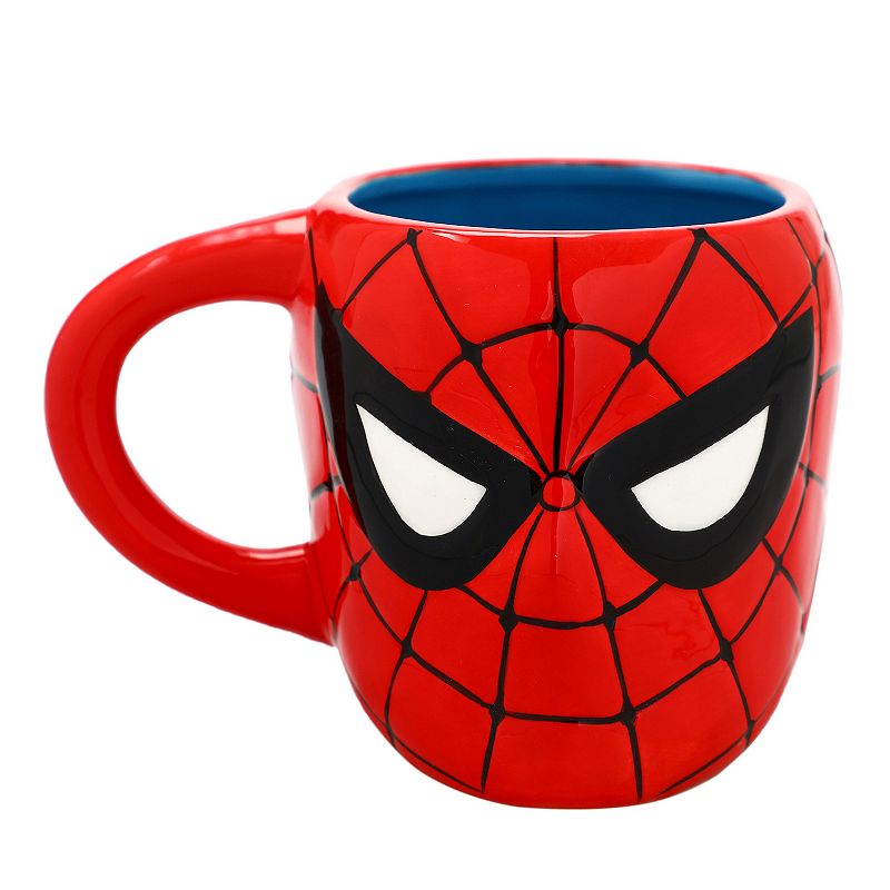 UPC 733966088378 product image for Marvel Spiderman Sculpted Ceramic Mug, Multicolor | upcitemdb.com