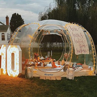 Alvantor Pop-Up Bubble Tent Transparent Gazebo