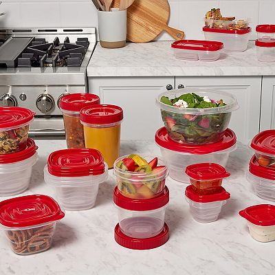 ECO-TOGO Airtight Plastic Food Storage Containers With Lids - BPA Free 9-Pack Set (76.1 Oz)