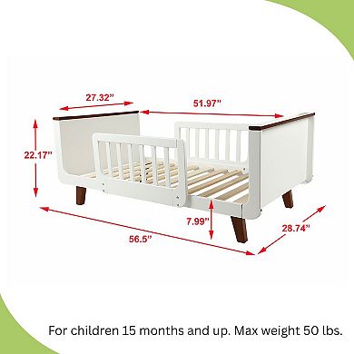 Little Partners MOD Toddler Bed with Safety Rails