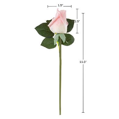 Pure Garden Artificial Rose Flowers 24-piece Set