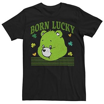 Big & Tall Care Bears Born Lucky Tee
