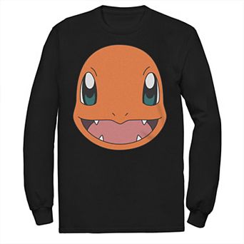 Big & Tall Pokémon Charmander Big Face Long Sleeve Tee