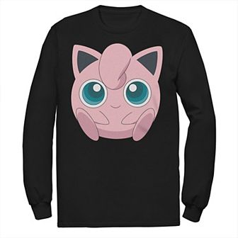 Big & Tall Pokémon Jigglypuff Big Face Long Sleeve Tee
