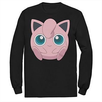 Big & Tall Pokémon Jigglypuff Big Face Long Sleeve Tee