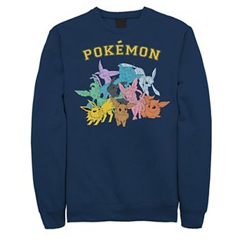 Big & Tall Pokémon Gotta Catch All Eeveelutions Sweatshirt