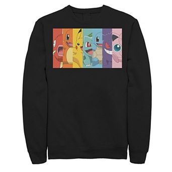 Big & Tall Pokémon Rainbow Sweatshirt