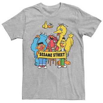 Big & Tall Sesame Street Banner Group Tee