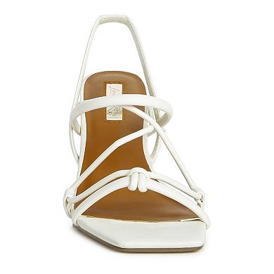 London Rag Two Strings Women's Block Heeled Sandals