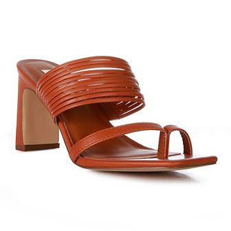 London Rag Follow Me Women's Block Heeled Sandals