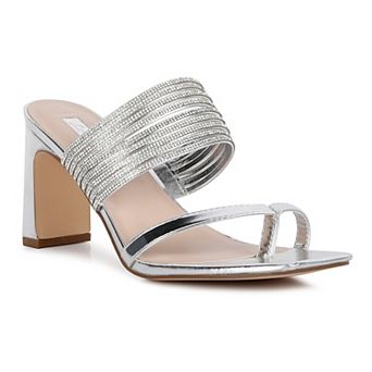 London Rag Follow Me Women's Block Heeled Sandals