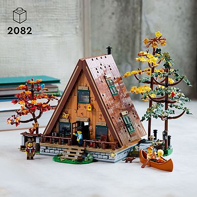 LEGO Ideas A-Frame Cabin 21338 Building Kit for Adults (2,082 Pieces)