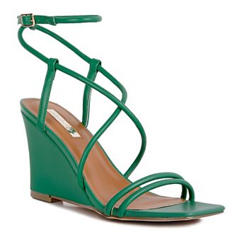 London Rag Gram Hunt Women's Wedge Sandals