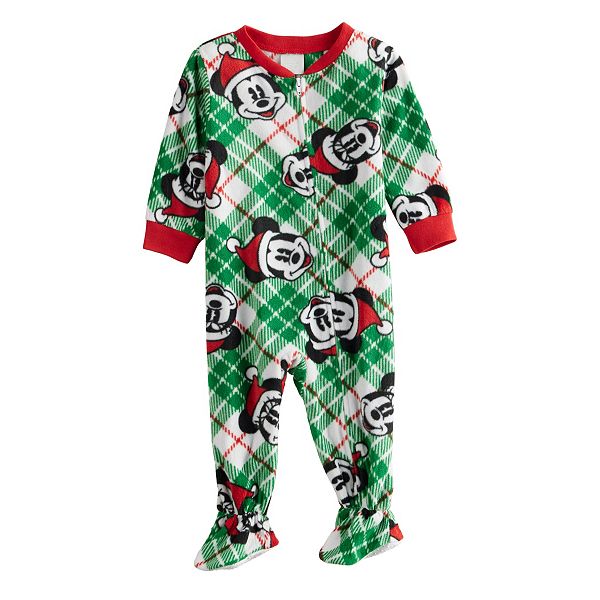 Disney's Mickey Mouse & Minnie Mouse Baby Footed Pajamas by Jammies For  Your Families®