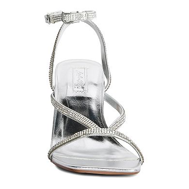 London Rag Crush It Diamante Women's Dress Sandals