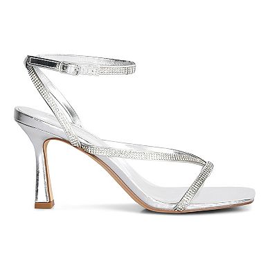 London Rag Crush It Diamante Women's Dress Sandals