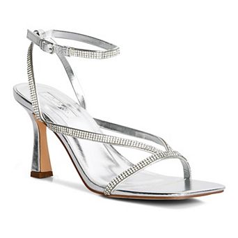 London Rag Crush It Diamante Women's Dress Sandals