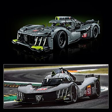 LEGO Technic PEUGEOT 9X8 24H Le Mans Hybrid Hypercar 42156 Building Kit (1,775 Pieces)