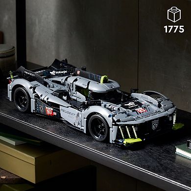 LEGO Technic PEUGEOT 9X8 24H Le Mans Hybrid Hypercar 42156 Building Kit (1,775 Pieces)