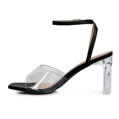 London Rag Twinkle Women's Block Heeled Sandals