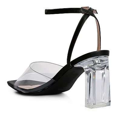 London Rag Twinkle Women's Block Heeled Sandals