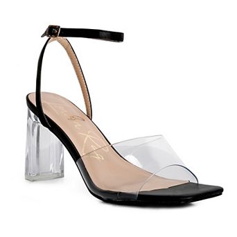 London Rag Twinkle Women's Block Heeled Sandals