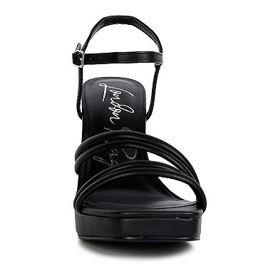 London Rag Women's Block Heel Sandals