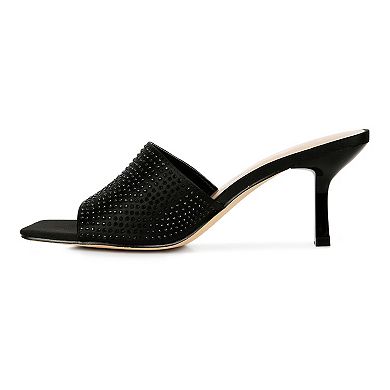 London Rag Beatrice Women's Heeled Slide Sandals