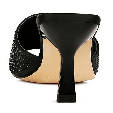London Rag Beatrice Women's Heeled Slide Sandals