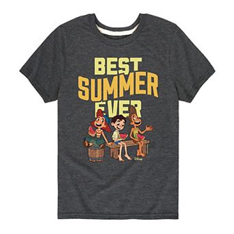 Disney's Luca Boys 8-20 Best Summer Ever Graphic Tee