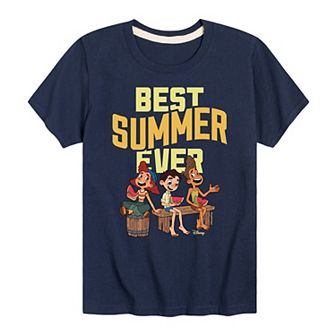 Disney's Luca Boys 8-20 Best Summer Ever Graphic Tee