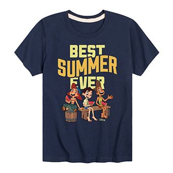 Disney's Luca Boys 8-20 Best Summer Ever Graphic Tee
