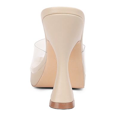 London Rag Skyhigh Women's Block Heel Sandals