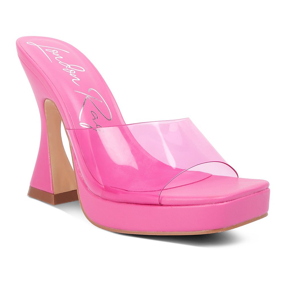 London Rag Skyhigh Women's Block Heel Sandals