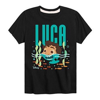 Disney's Luca Boys 8-20 Half Human Half Sea Monster Graphic Tee
