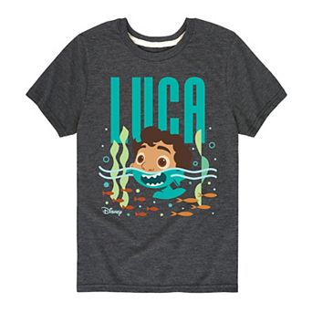 Disney's Luca Boys 8-20 Half Human Half Sea Monster Graphic Tee