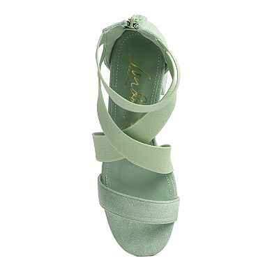 London Rag Women's Block Heel Sandals