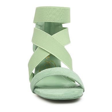 London Rag Women's Block Heel Sandals