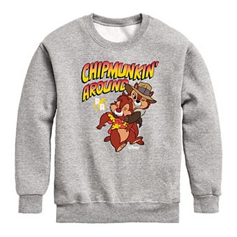 Disney's Chip 'N Dale Boys 8-20 Chipmunkin Around Fleece Sweatshirt