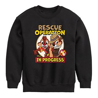 Disney's Chip 'N Dale Boys 8-20 Rescue Operation Fleece Sweatshirt