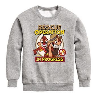 Disney's Chip 'N Dale Boys 8-20 Rescue Operation Fleece Sweatshirt