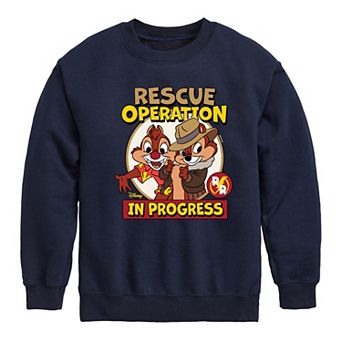 Disney's Chip 'N Dale Boys 8-20 Rescue Operation Fleece Sweatshirt
